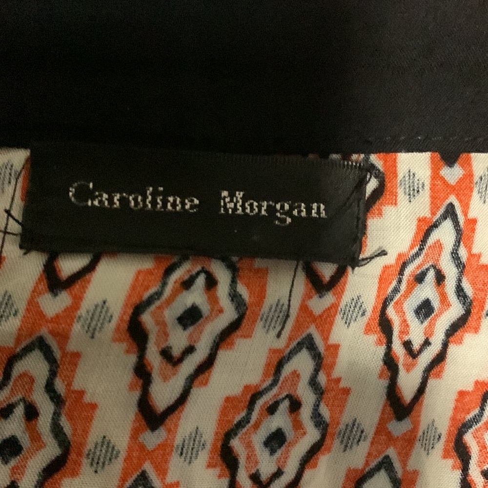 Caroline Morgan elegant wrap around skirt in Aztec pattern in gorgeous colours - Picture 6 of 6